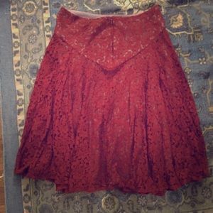 Long two layered skirt